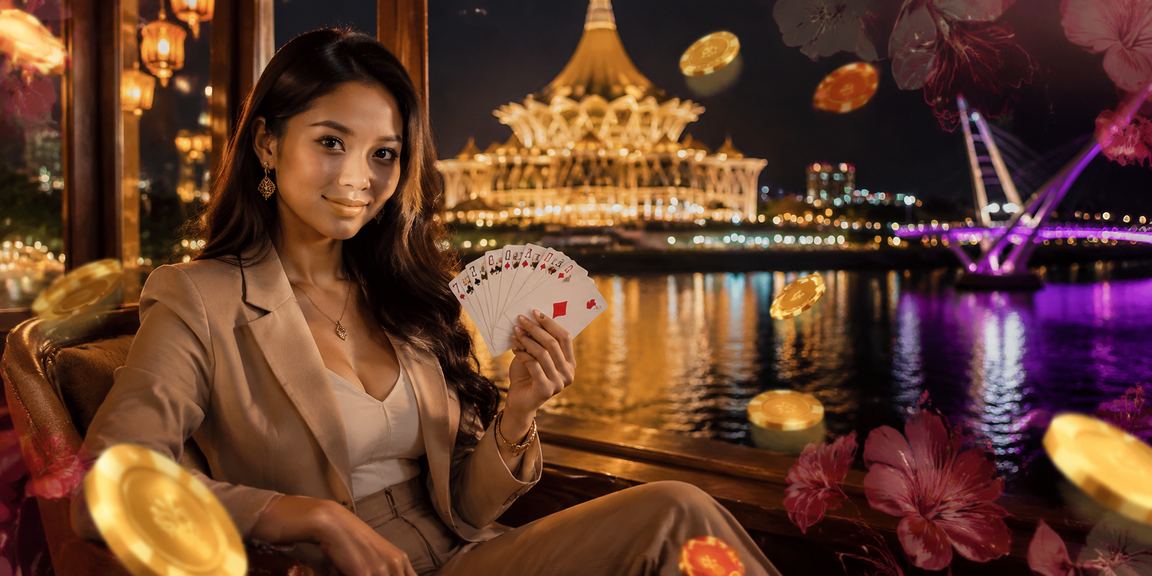 Permainan rummy bergaya Melayu dari Kuching dalam format digital moden
